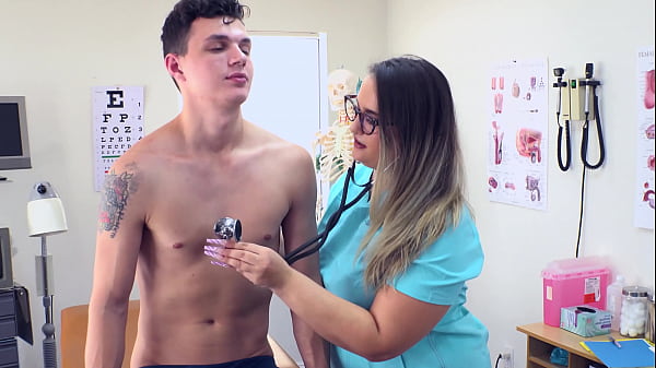 Chubby Nurse Rose LaReine Is Going After Patient’s Cock JM1192