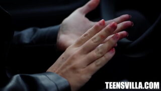 Fighting Couple Threesome Surprise Emma Hix, Alex Mack, Blake Blossom