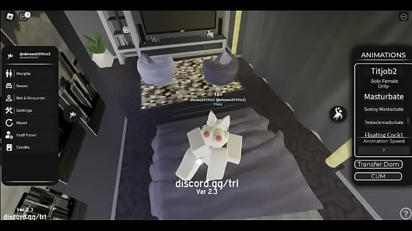 furry do roblox gozando sozinha part 1