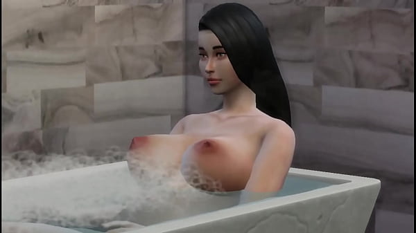 Hermanastro espía a su hermanastra embarazada en la ducha – Hermanastros cachondos tienen sexo en la ducha