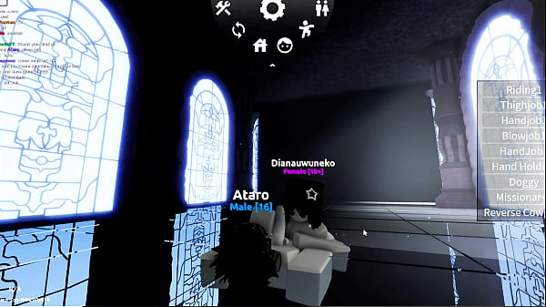 Méxicana puta con ganas de verga en Roblox