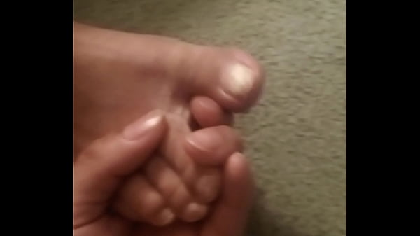 Mouthwatering Brazilian Raw/Ashy/Undone Toes and Soles. Footplay While My Sweetheart Sleeps.