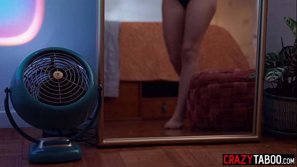 Hot feast in lingerie by petite teen girlfriend Vanna Bardot for boyfriend